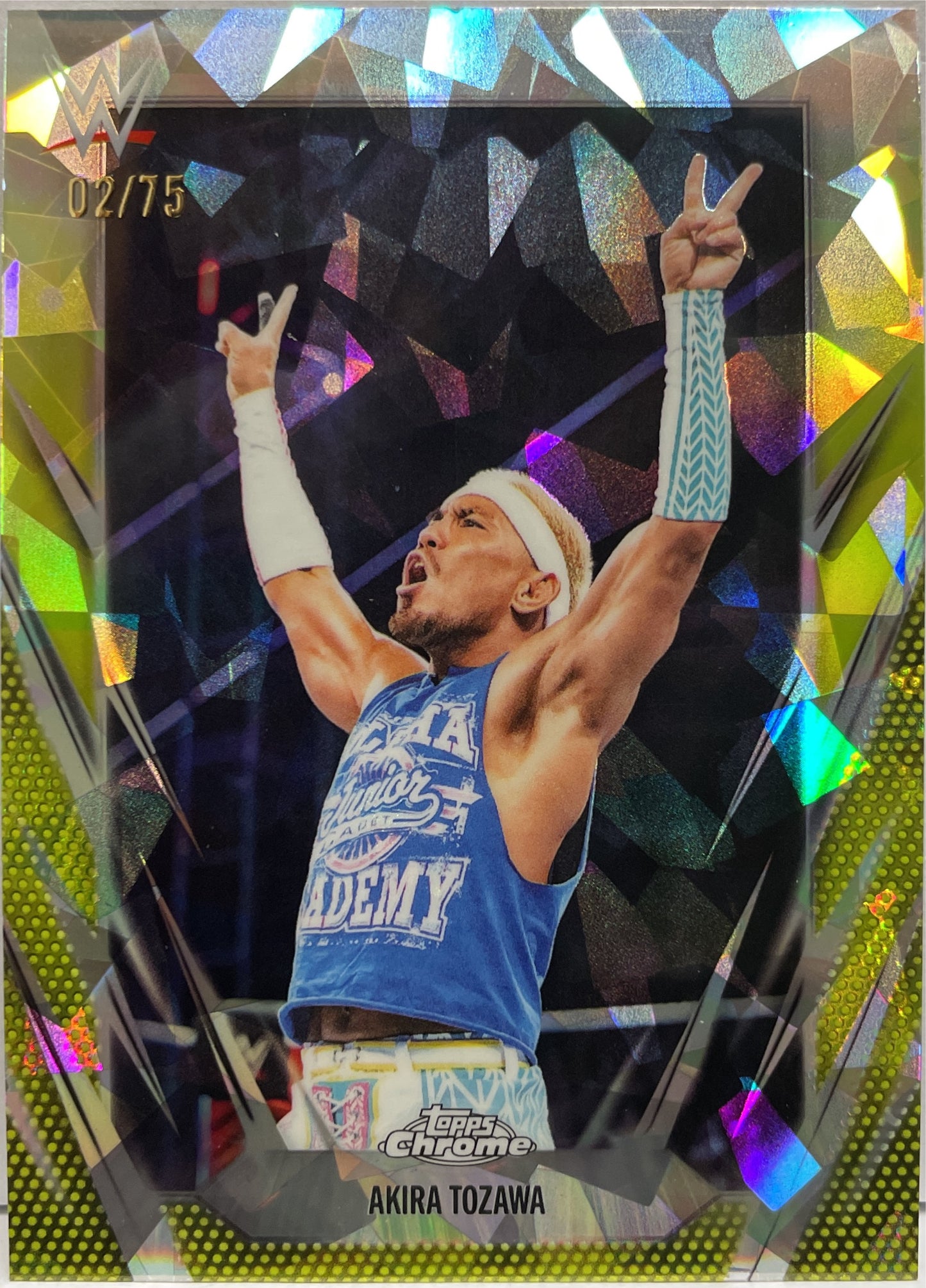 Akira Tozawa 2/75 Topps Chrome WWE 2026