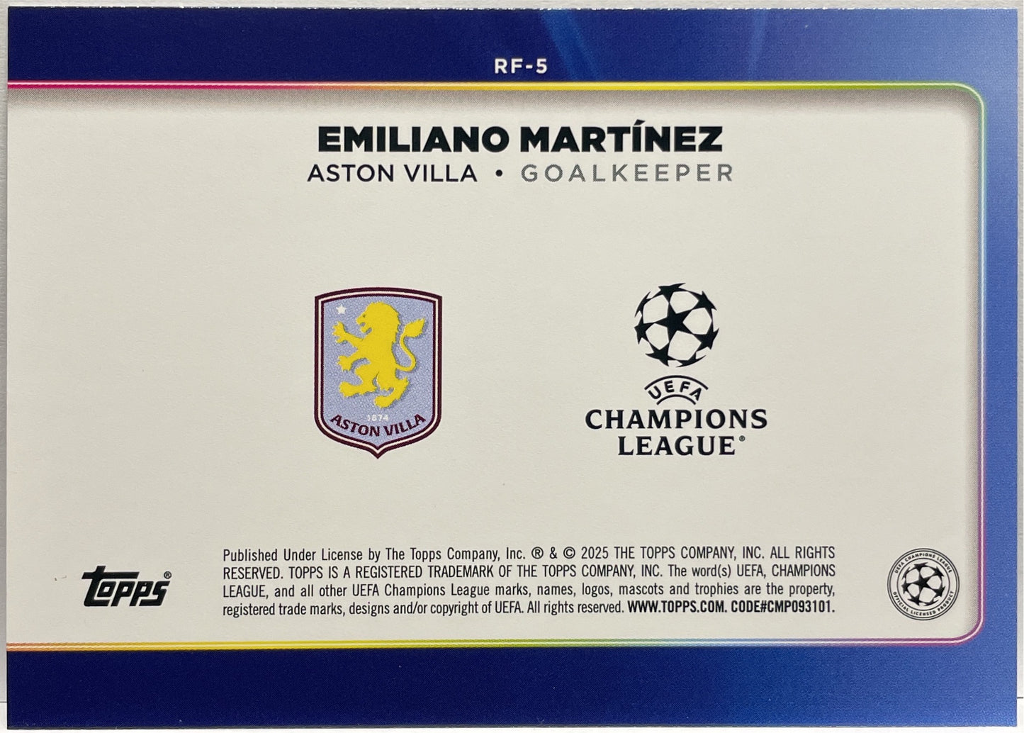 Mancolista-Throphy Chasers-Topps UCC 2024/25