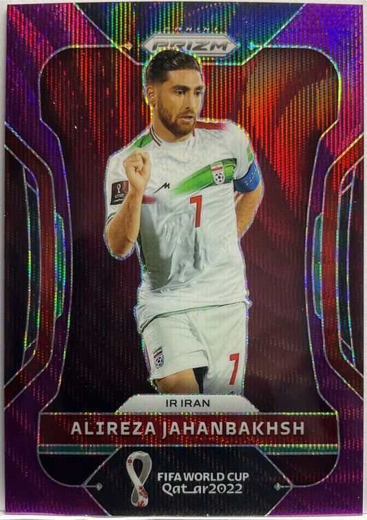 Alireza Jahanbakhsh 24/99 Purple Wave Prizm Qatar 2022