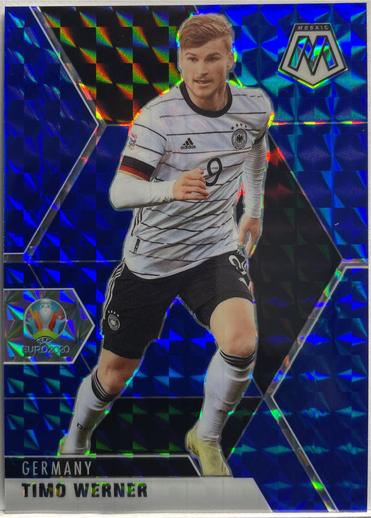 Timo Werner 49/99 Blue Mosaic Uefa Euro 2020/21