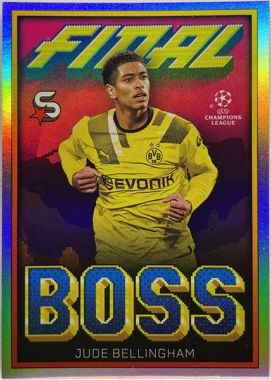 Jude Bellingham Final Boss Topps Uefa Superstar 2022/23