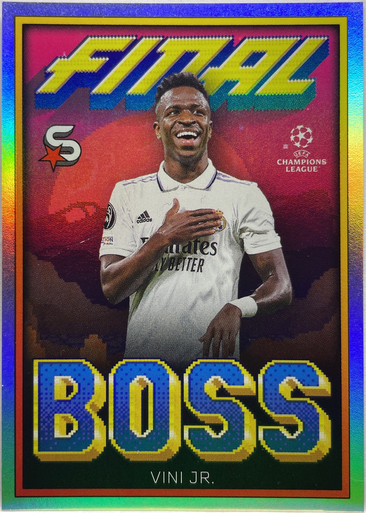 Vini Jr Final Boss Topps Uefa Superstar 2022/23