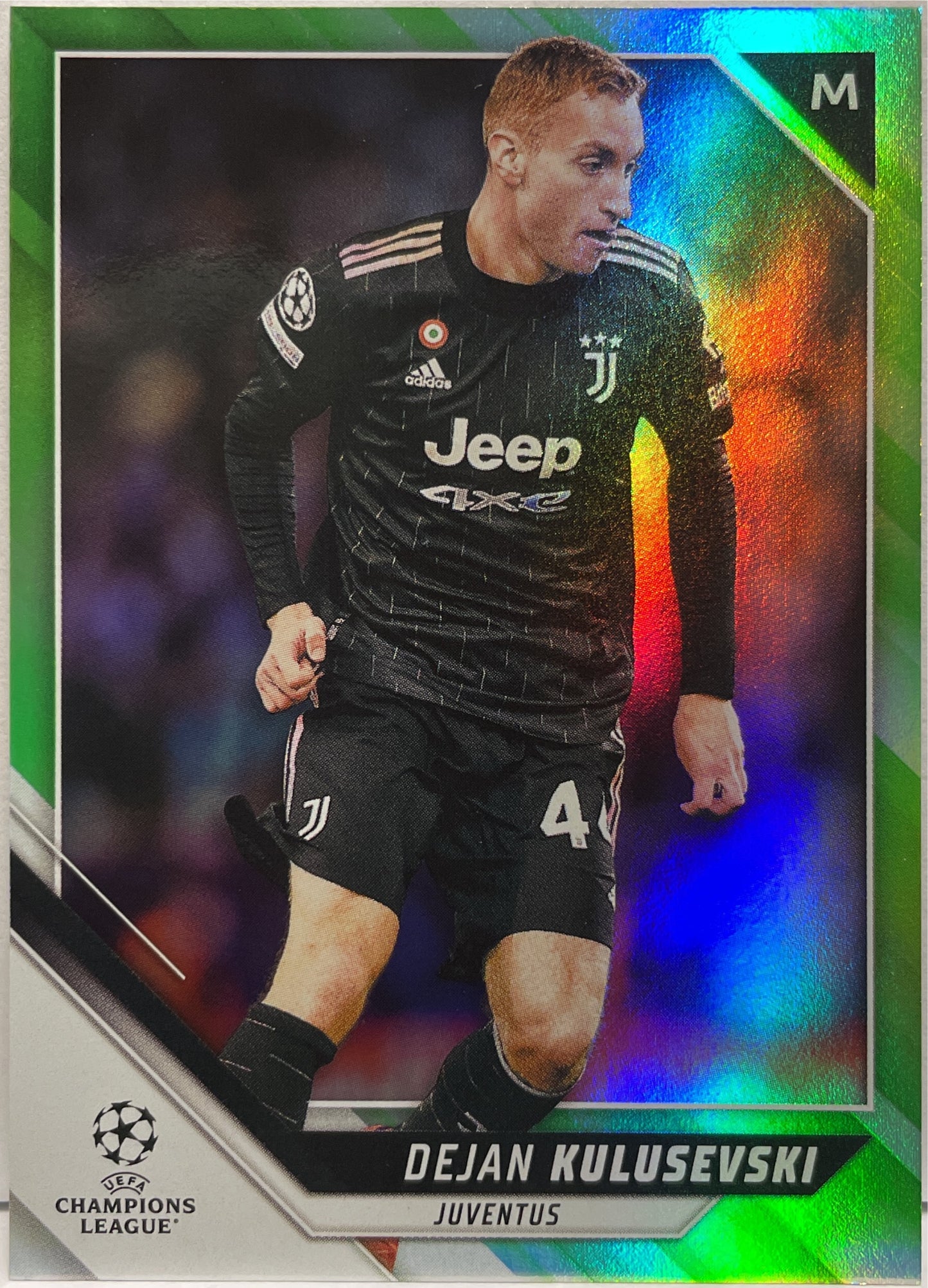 Dejan Kulusevski 66/199 Green Topps UCL 2021/22