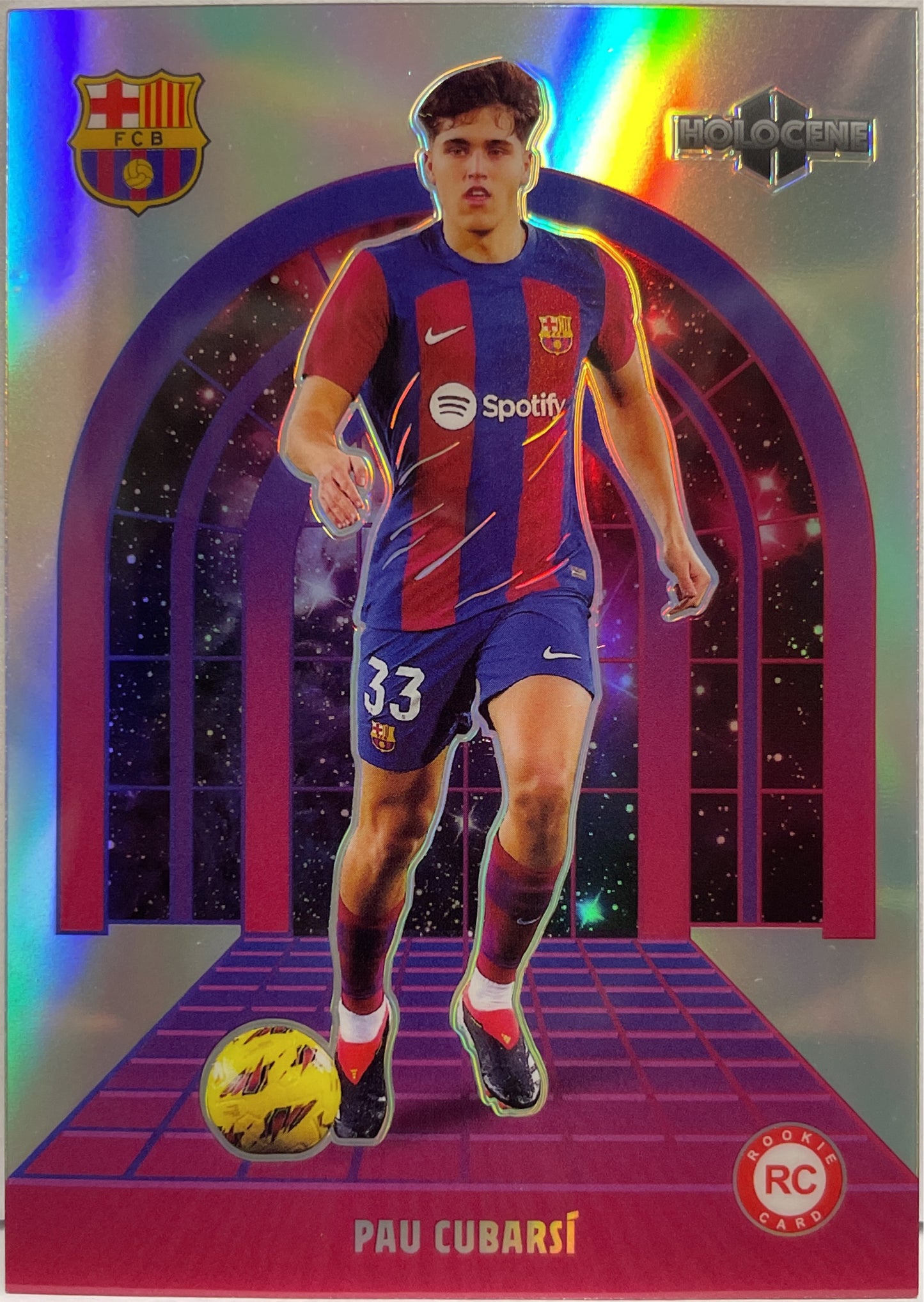 Pau Cubarsi 9/35 Rookie Space Tunnel Holocene Daka Barcelona One & Two 2023/24