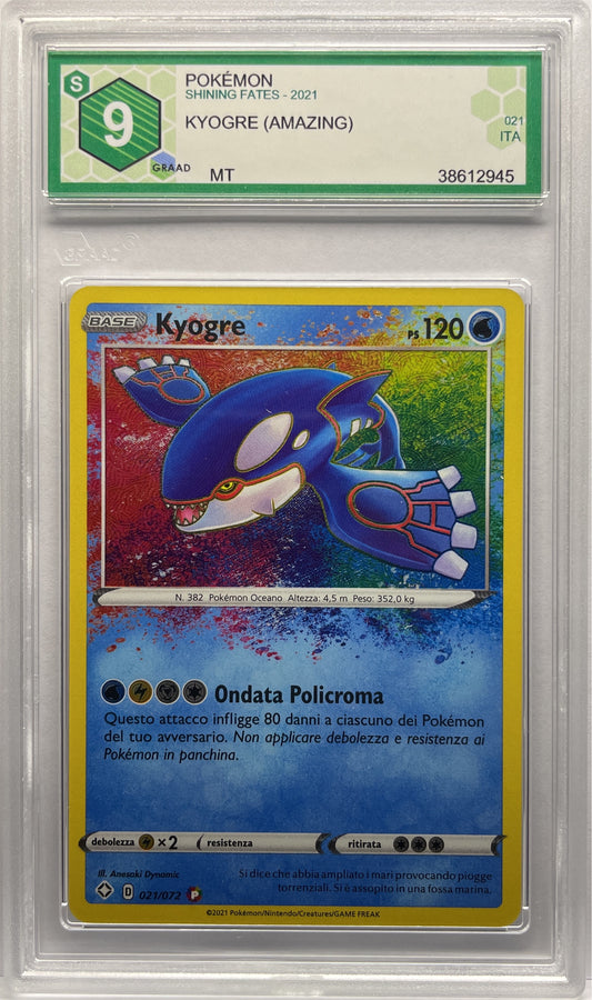 GRAAD 9 - Kyogre Amazing - Pokemon Shining Fates 2021