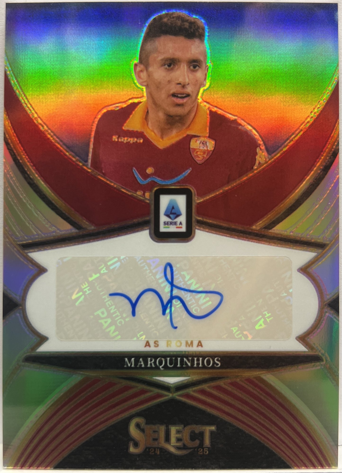 Marquinhos Autograph Signature Select Serie A 2024/25