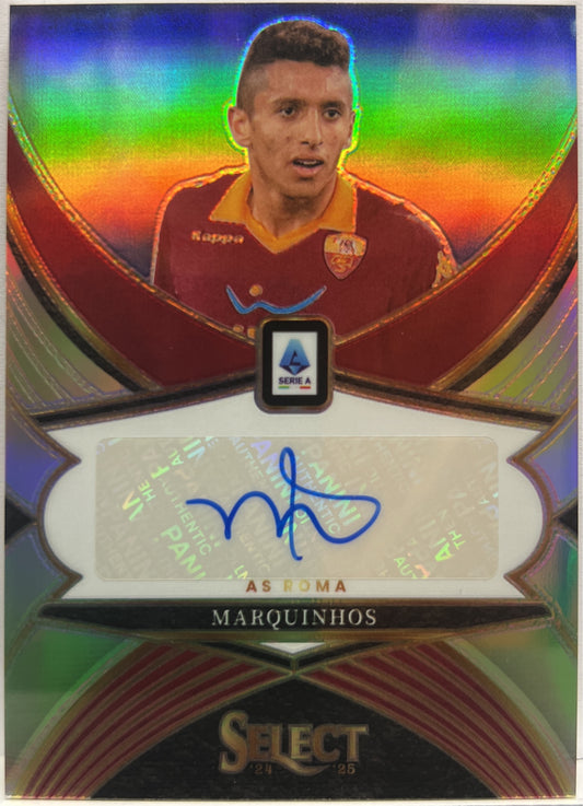 Marquinhos Autograph Signature Select Serie A 2024/25