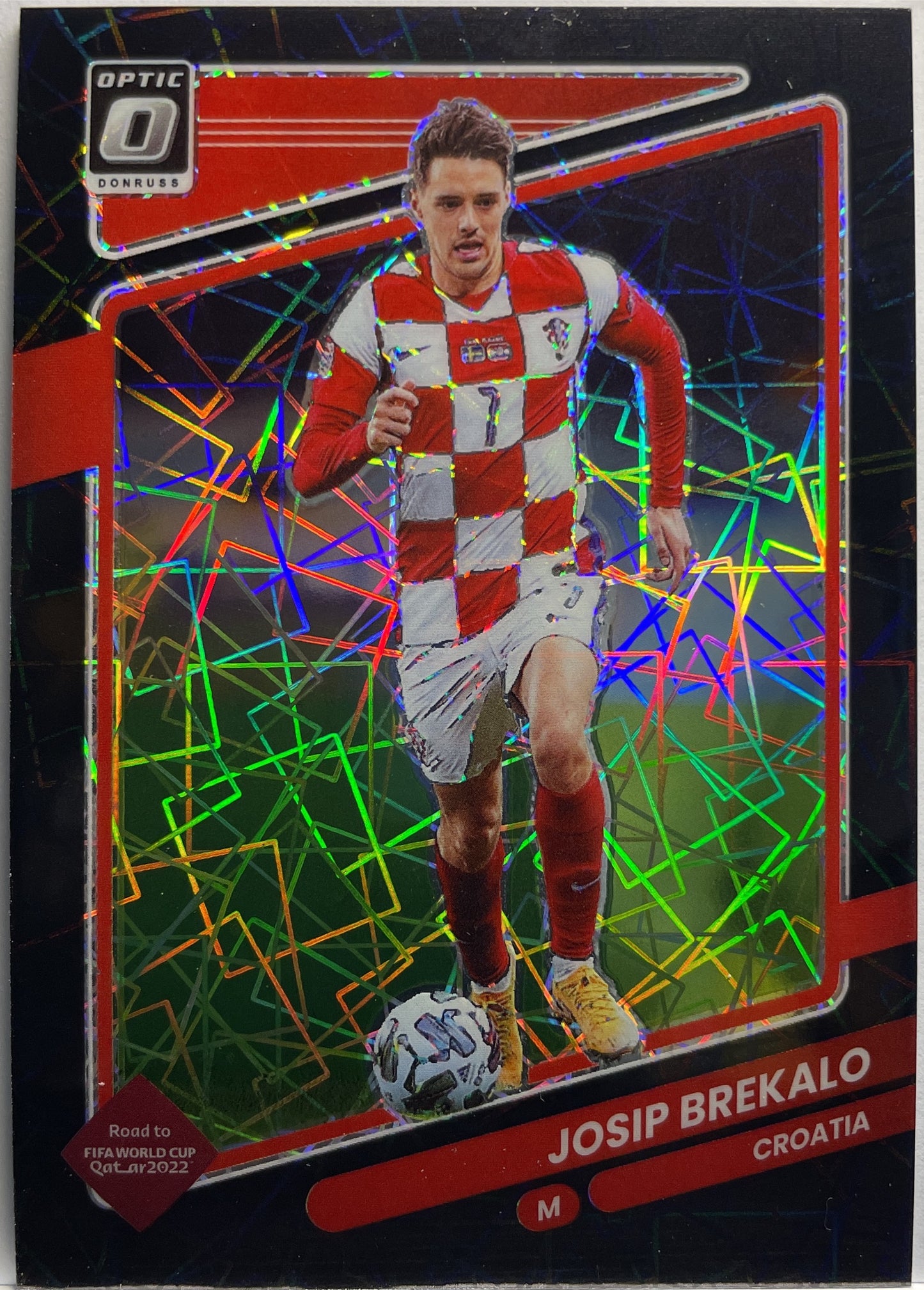 Josip Brekalo 18/25 Black Velocity Donruss Road To Qatar 2021/22