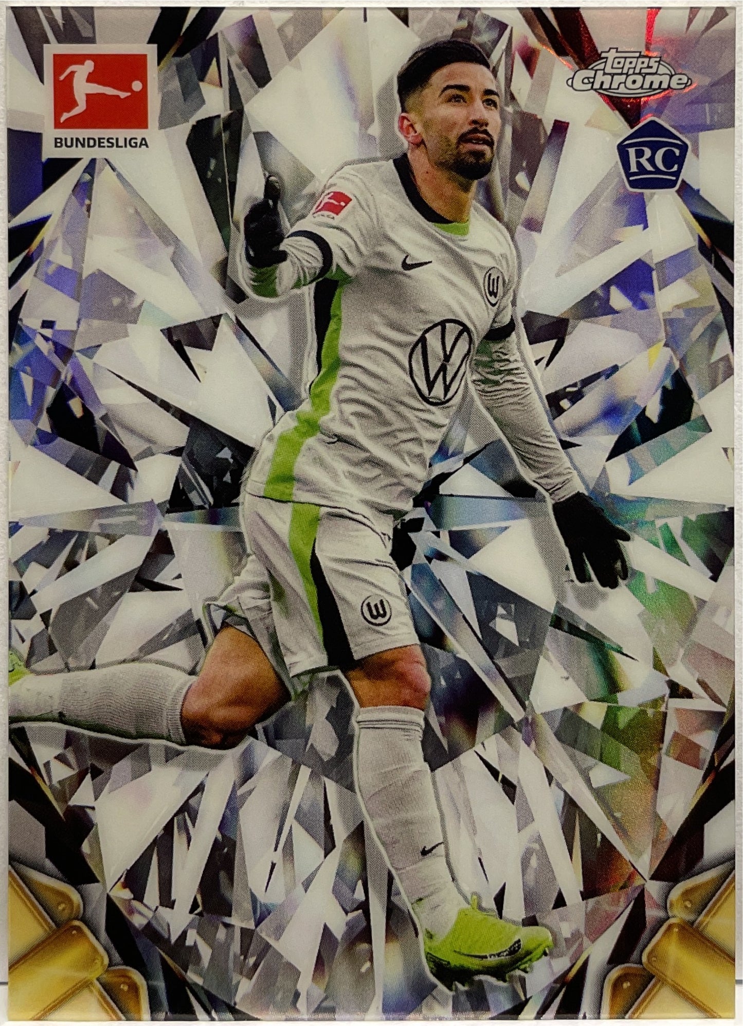 Mohammed Amoura Rookie Diamond Etch Topps Chrome Bundesliga 2024/25