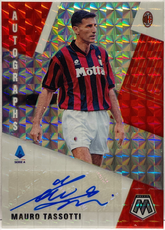 Mauro Tassotti Autograph Mosaic Serie A 2020/21
