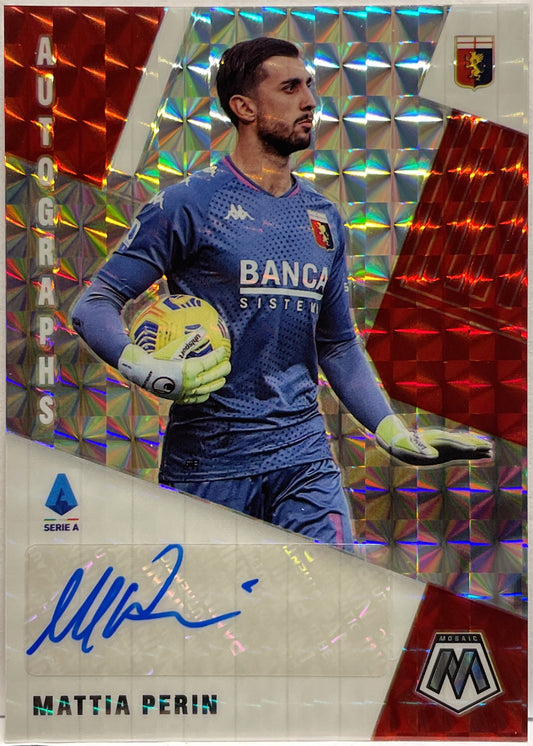 Mattia Perin Autograph Mosaic Serie A 2020/21