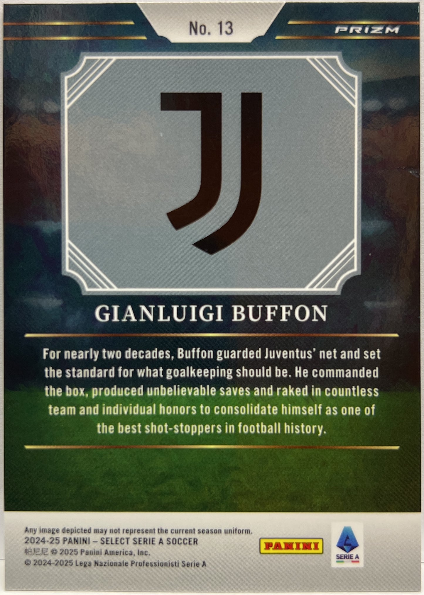 Gianluigi Buffon Artistic Impressions Select Serie A 2024/25