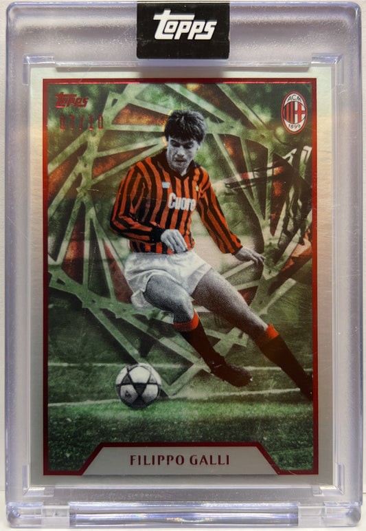 Filippo Galli 7/10 Gli Esordi Topps AC Milan 125 Anniversary 2025