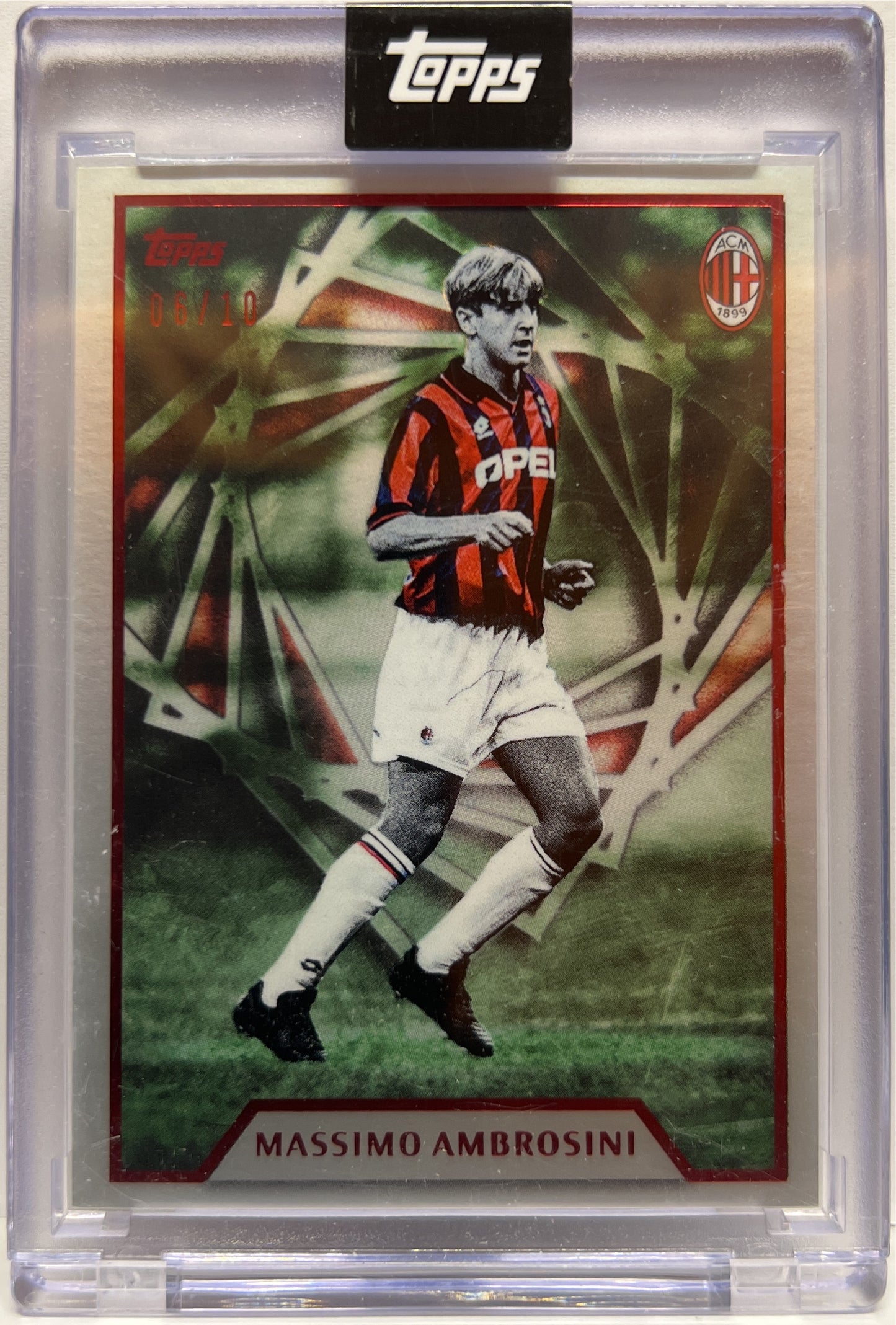 Massimo Ambrosini 6/10 Gli Esordi Topps AC Milan 125 Anniversary 2025