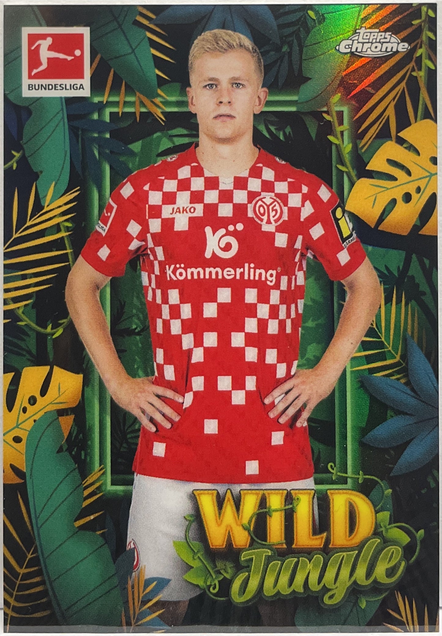 Jonathan Burkardt Wild Jungle Topps Chrome Bundesliga 2024/25