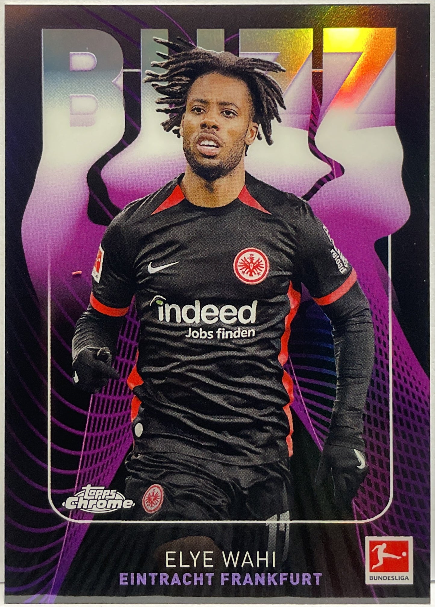 Elye Wahi Buzz Topps Chrome Bundesliga 2024/25