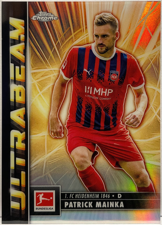 Patrick Mainka Ultrabeam Topps Chrome Bundesliga 2024/25