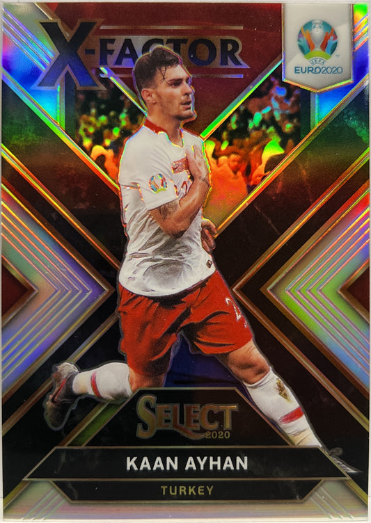 Kaan Ayhan 6/25 X Factor Silver Prizm Select Uefa Euro 2020
