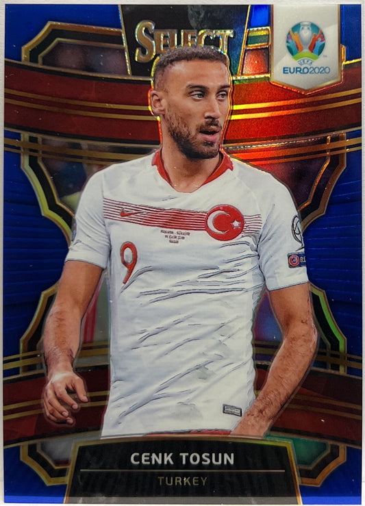 Cenk Tosun 39/225 Terrace Blue Prizm Select Uefa Euro 2020