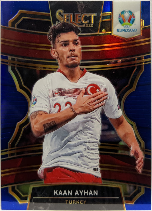 Kaan Ayhan 137/225 Terrace Blue Prizm Select Uefa Euro 2020