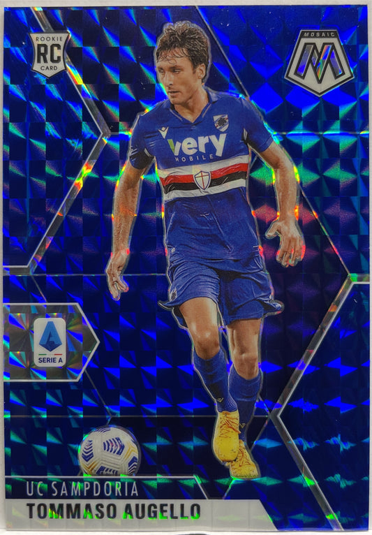 Tommaso Augello 45/99 Rookie Blue Mosaic Serie A 2020/21