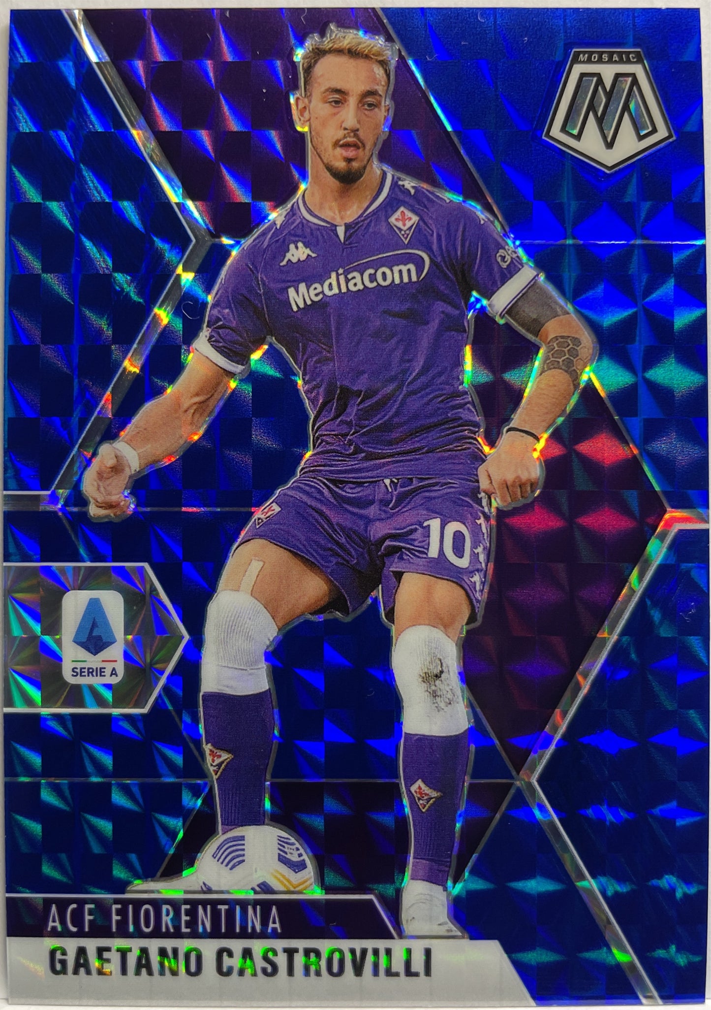 Gaetano Castrovilli 11/99 Blue Mosaic Serie A 2020/21