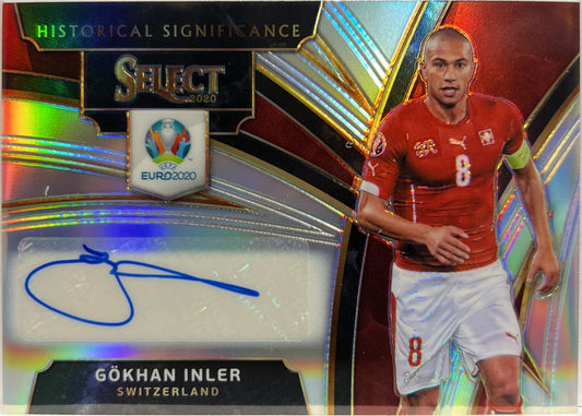 Gokhan Inler Autograph Historical Significance Select Uefa Euro 2020