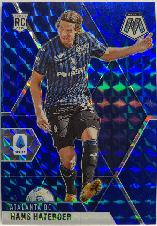 Hans Hateboer 3/99 Rookie Blue Mosaic Serie A 2020/21