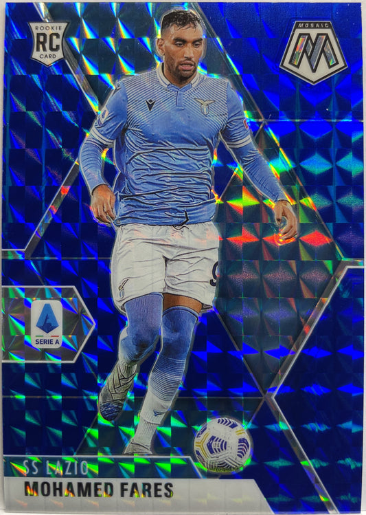 Mohamed Fares 98/99 Rookie Blue Mosaic Serie A 2020/21