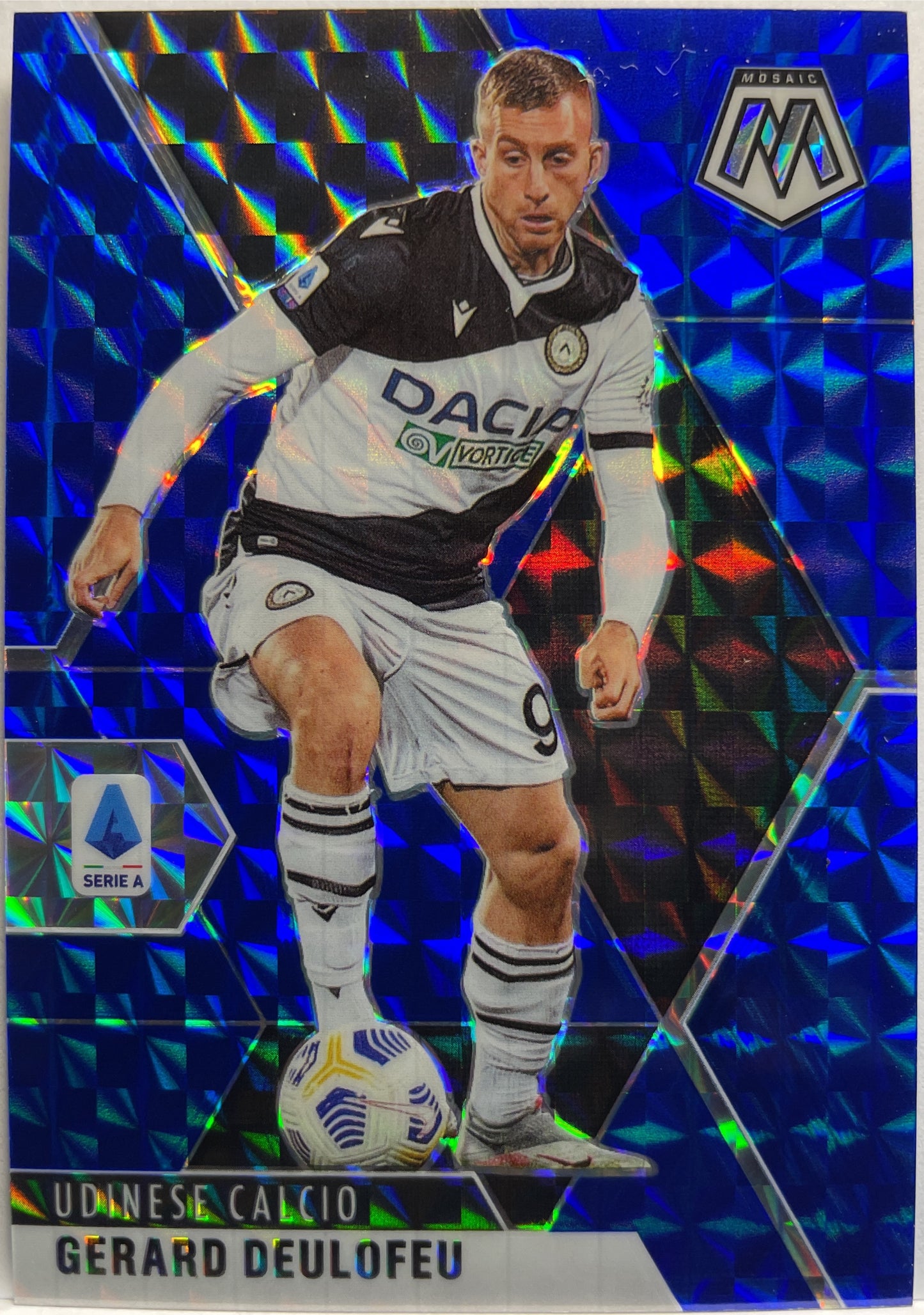 Gerard Deulofeu 11/99 Blue Mosaic Serie A 2020/21