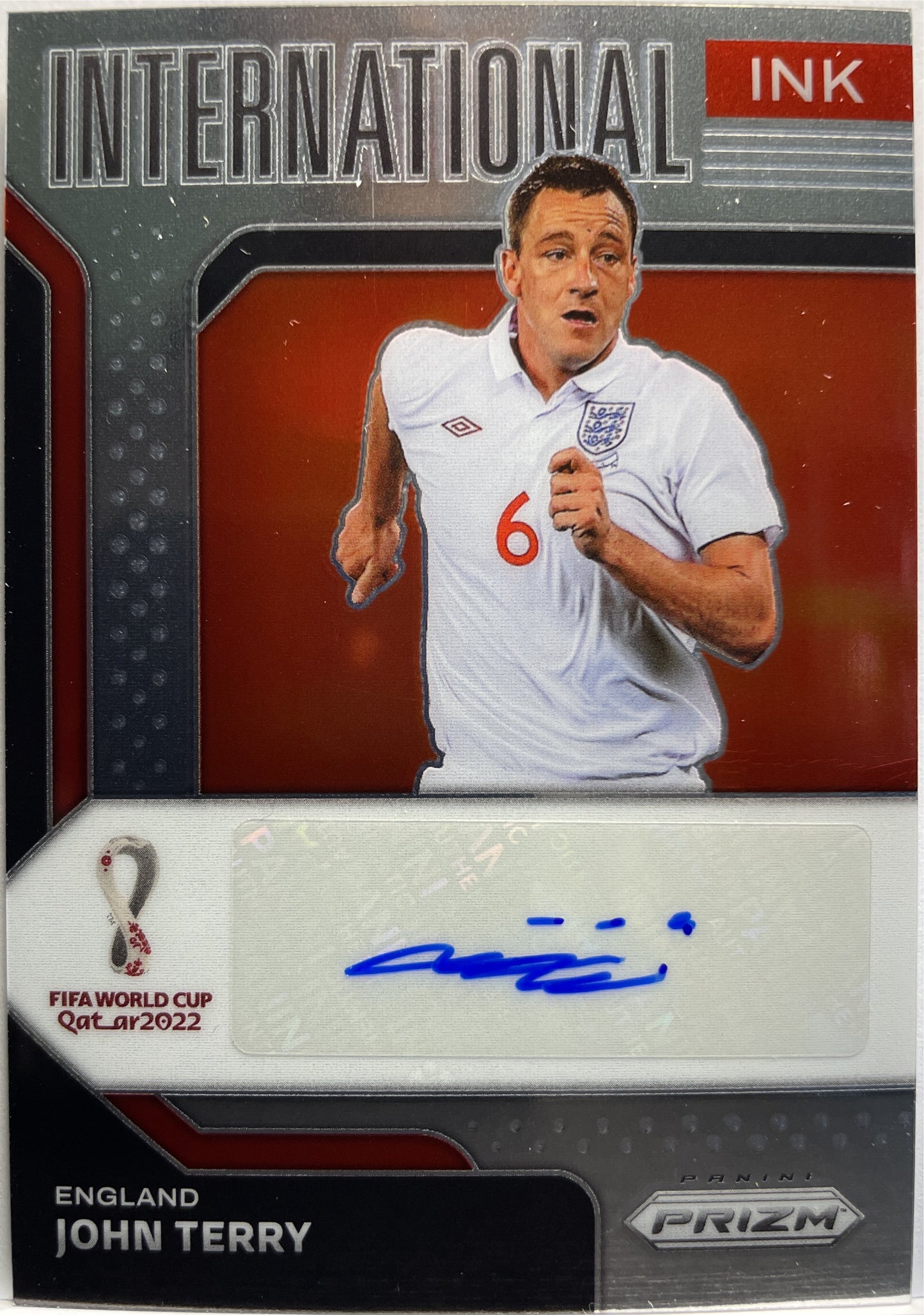 John Terry Autograph International Ink Qatar 2022