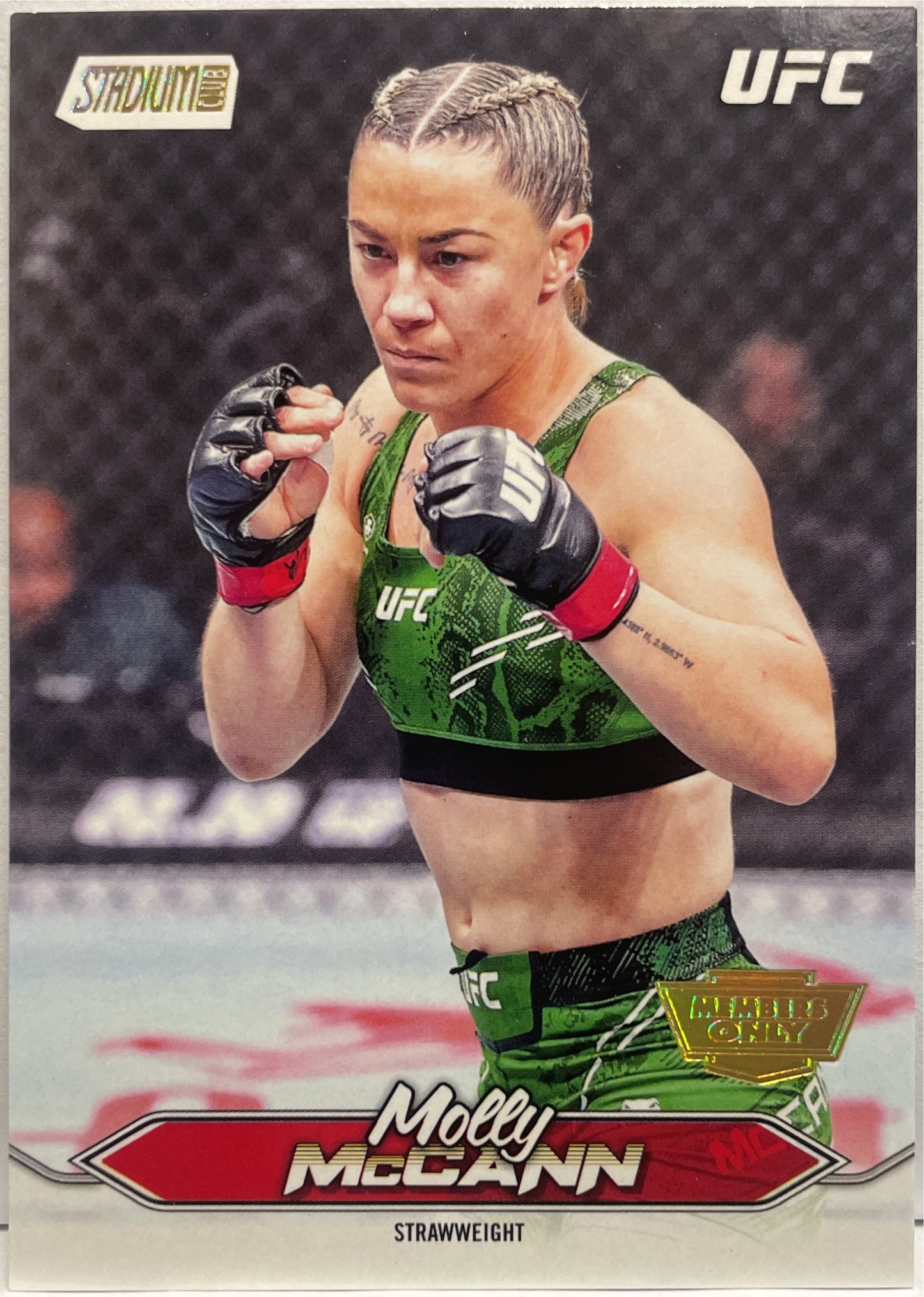 Molly Mccann Members Only Topps Stadium UFC 2025