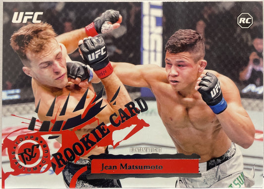 Jean Matsumoto Rookie Design Variation Topps Stadium UFC 2025