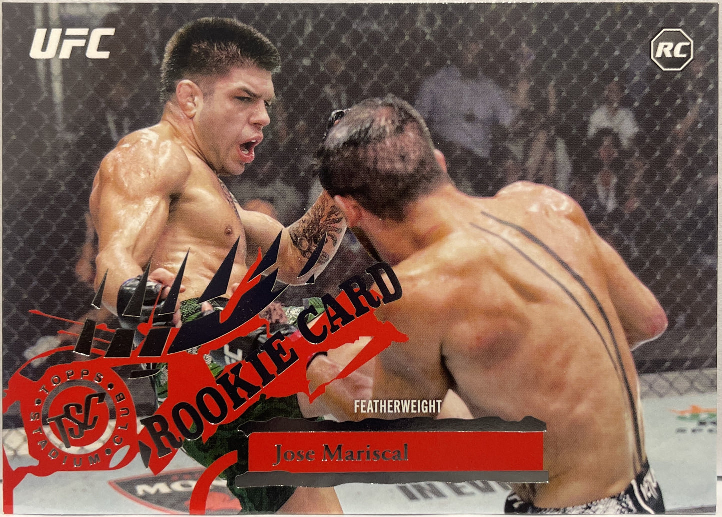 Jose Mariscal Rookie Design Variation Topps Stadium UFC 2025