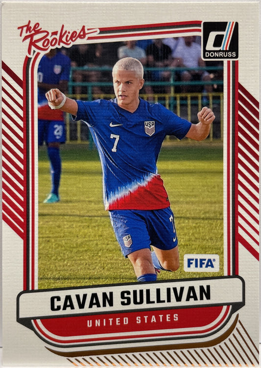 Cavan Sullivan The Rookies Donruss Fifa 2024/25