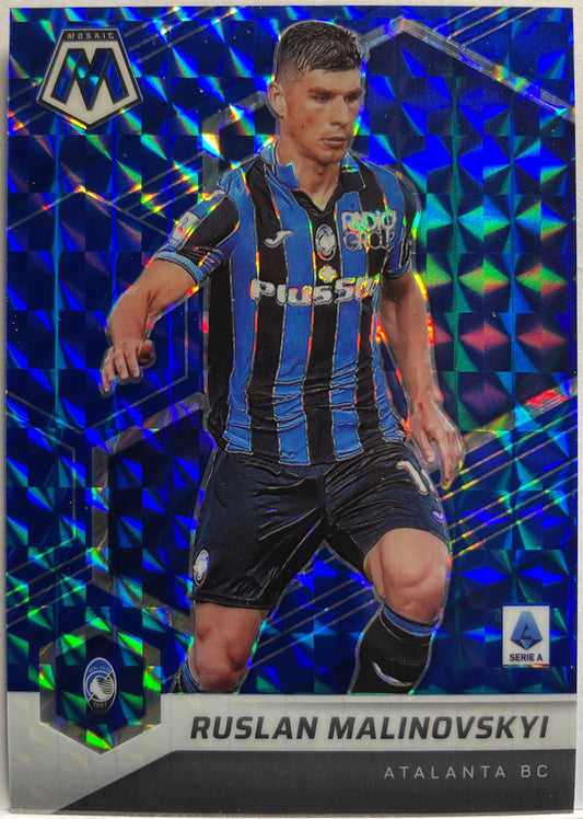 Ruslan Malinovski 58/99 Blue Mosaic Serie A 2021/22