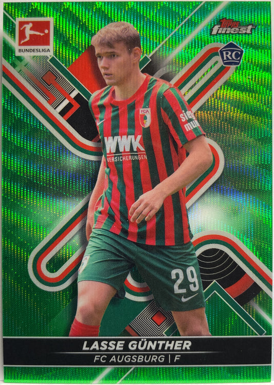 Lasse Gunther 71/99 Rookie Topps Finest 2021/22