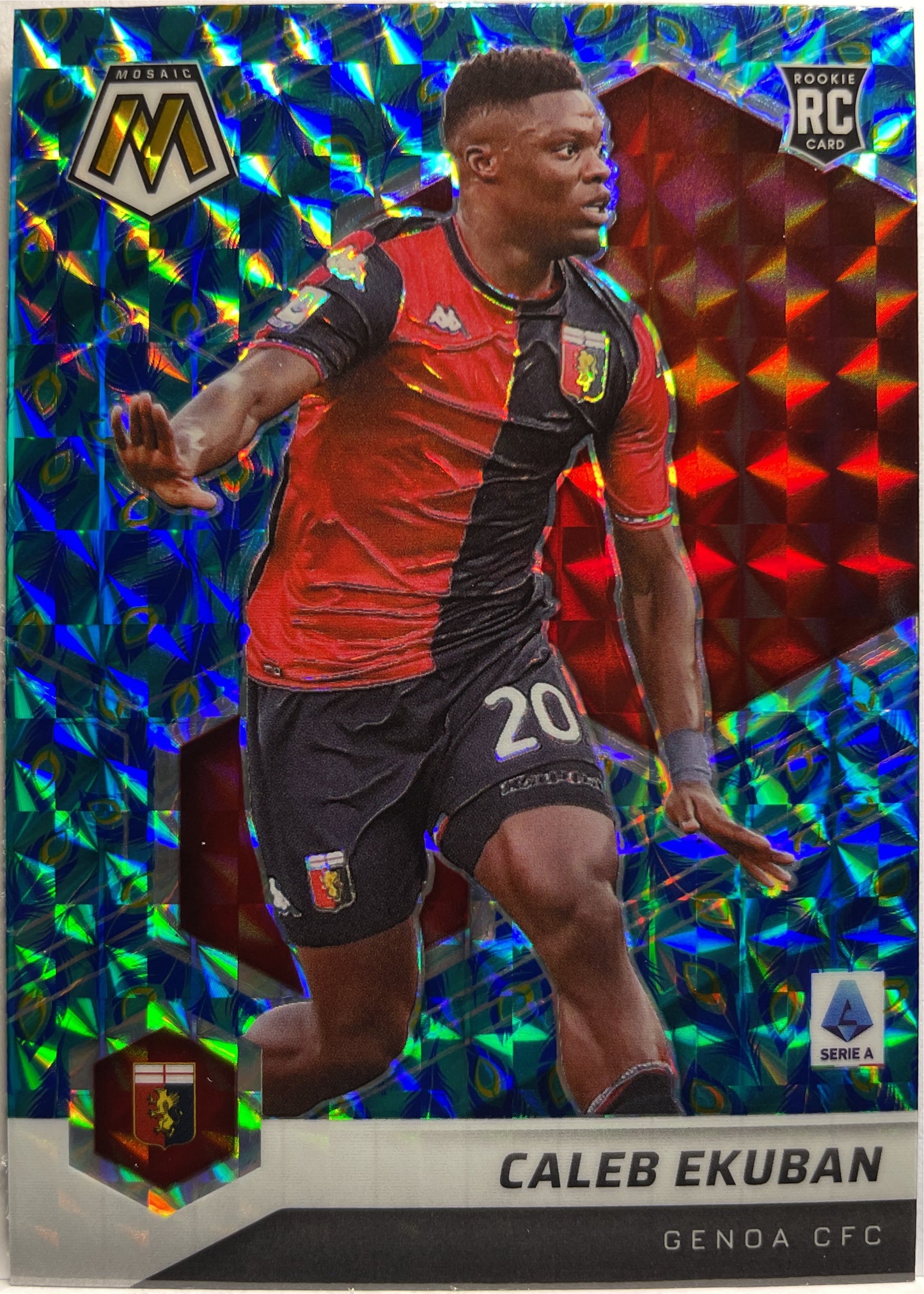 Caleb Ekuban Rookie Peacock T-Mall Mosaic Serie A 2021/22