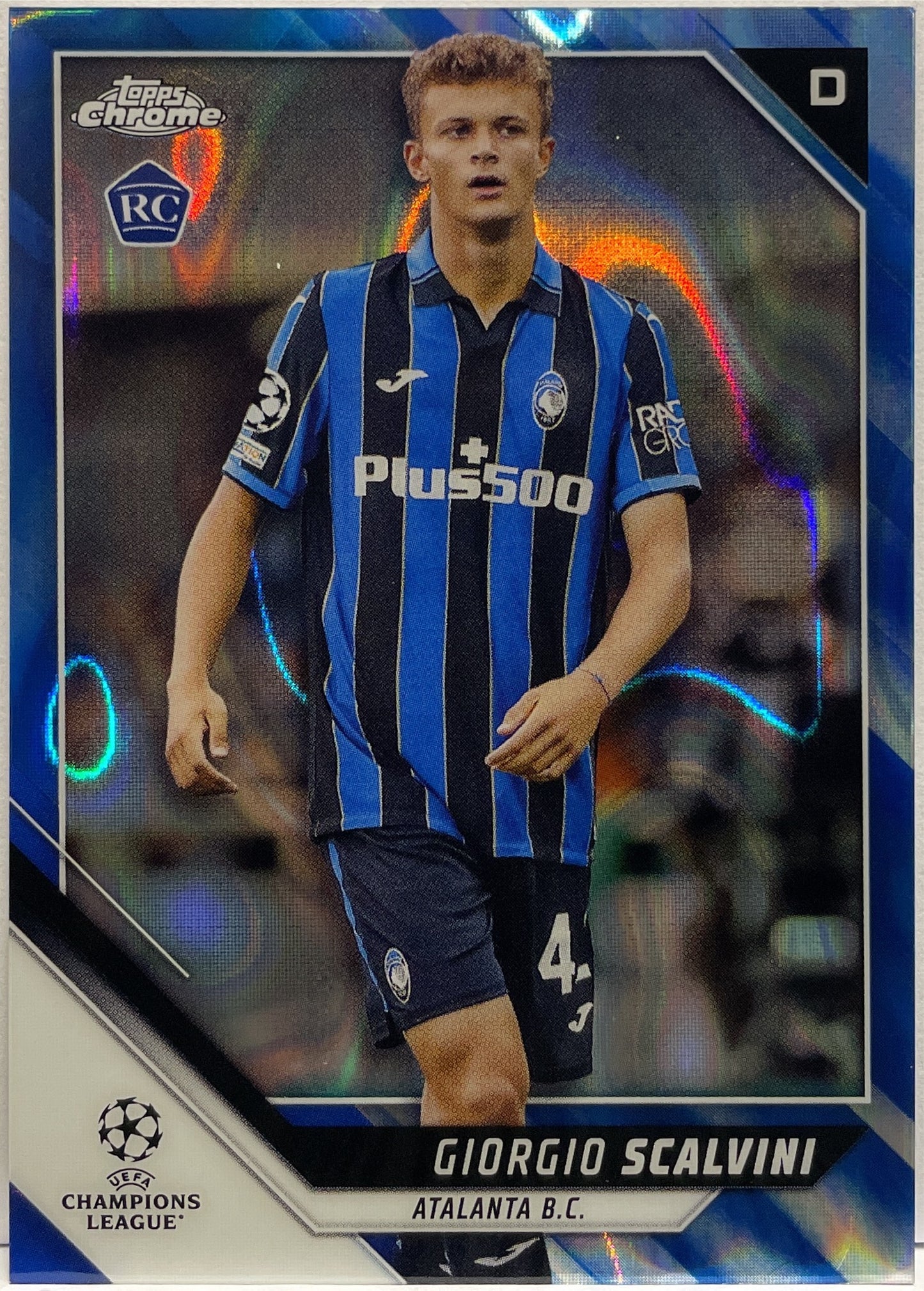 Giorgio Scalvini Rookie Blue Lava Topps Chrome UCL 2021/22