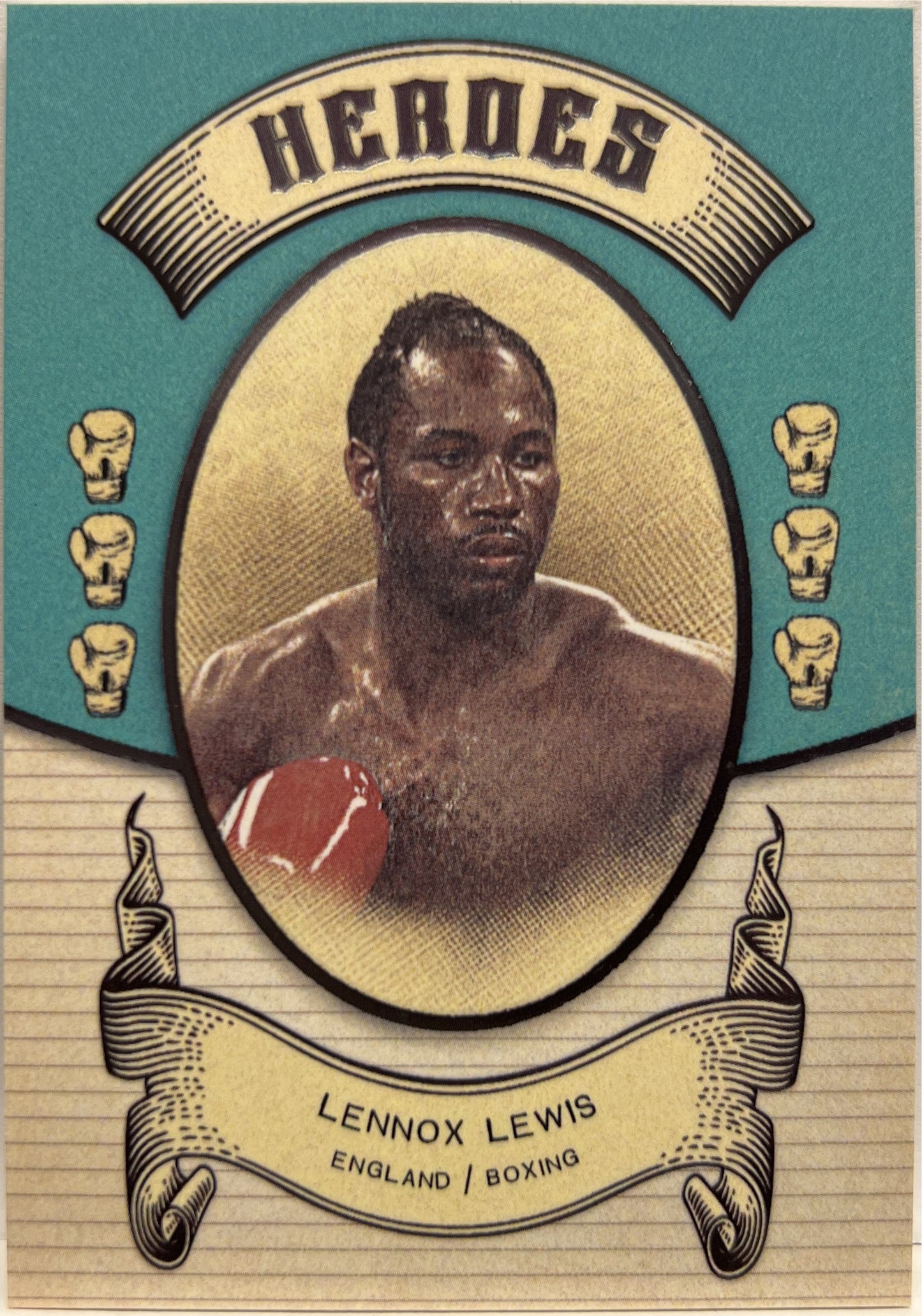Lennox Lewis 246/250 Heroes Futera Vintage Multi Sport 2024