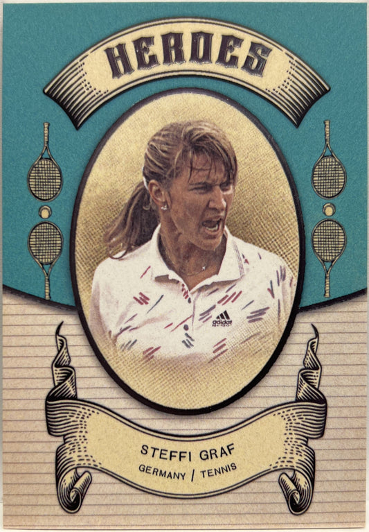 Steffi Graf 171/250 Heroes Futera Vintage Multi Sport 2024