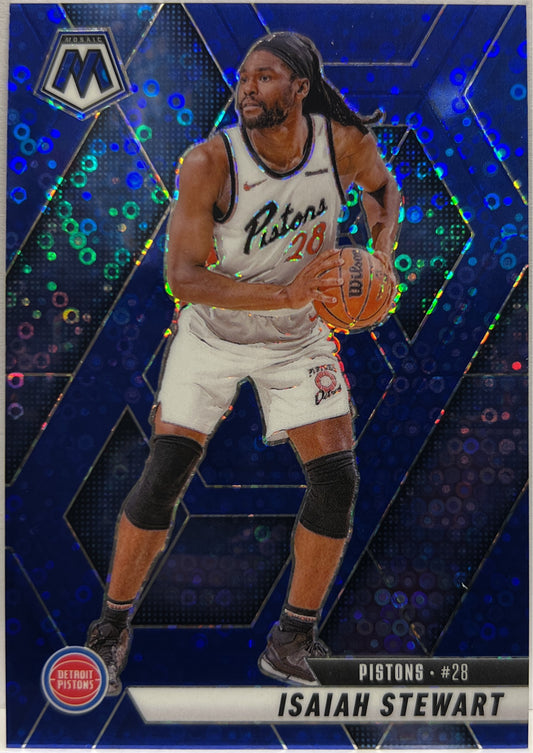 Isaiah Stewart 21/85 Concourse Fast Break Blue Mosaic Basketball NBA 2024/25