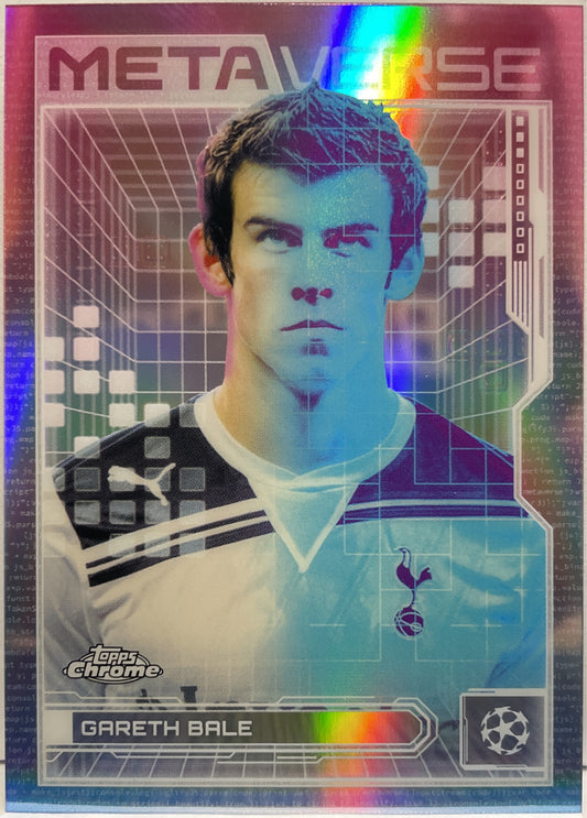 Gareth Bale Metaverse Case Hit Topps Chrome UCC 2025/26