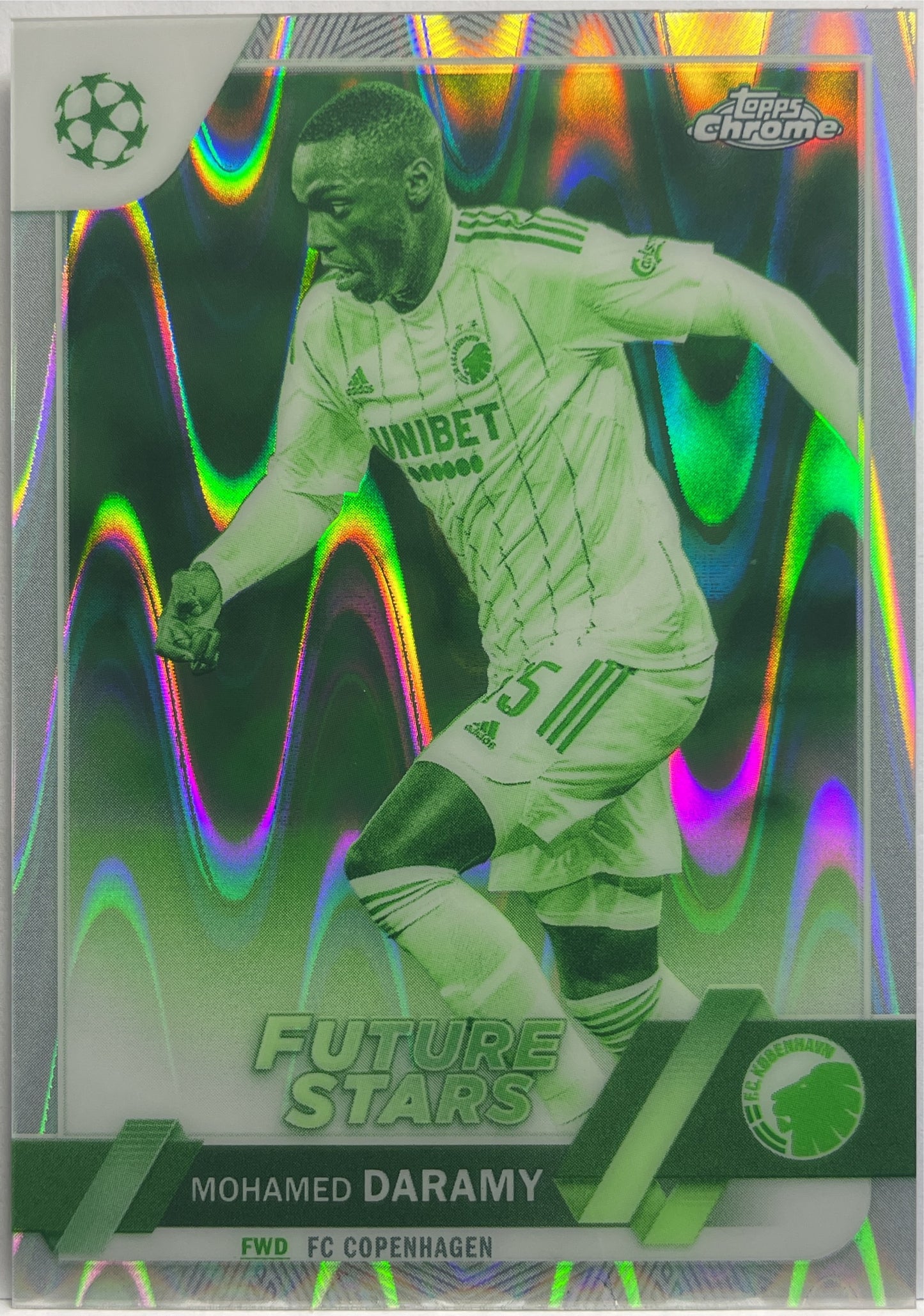 Mohamed Daramy 169/225 Future Stars Night Vision Ray Wave Topps Chrome UCC 2022/23