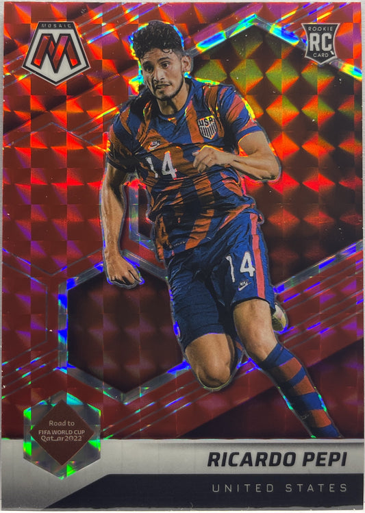 Ricardo Pepi Rookie Red Mosaic Road To Qatar 2021/22