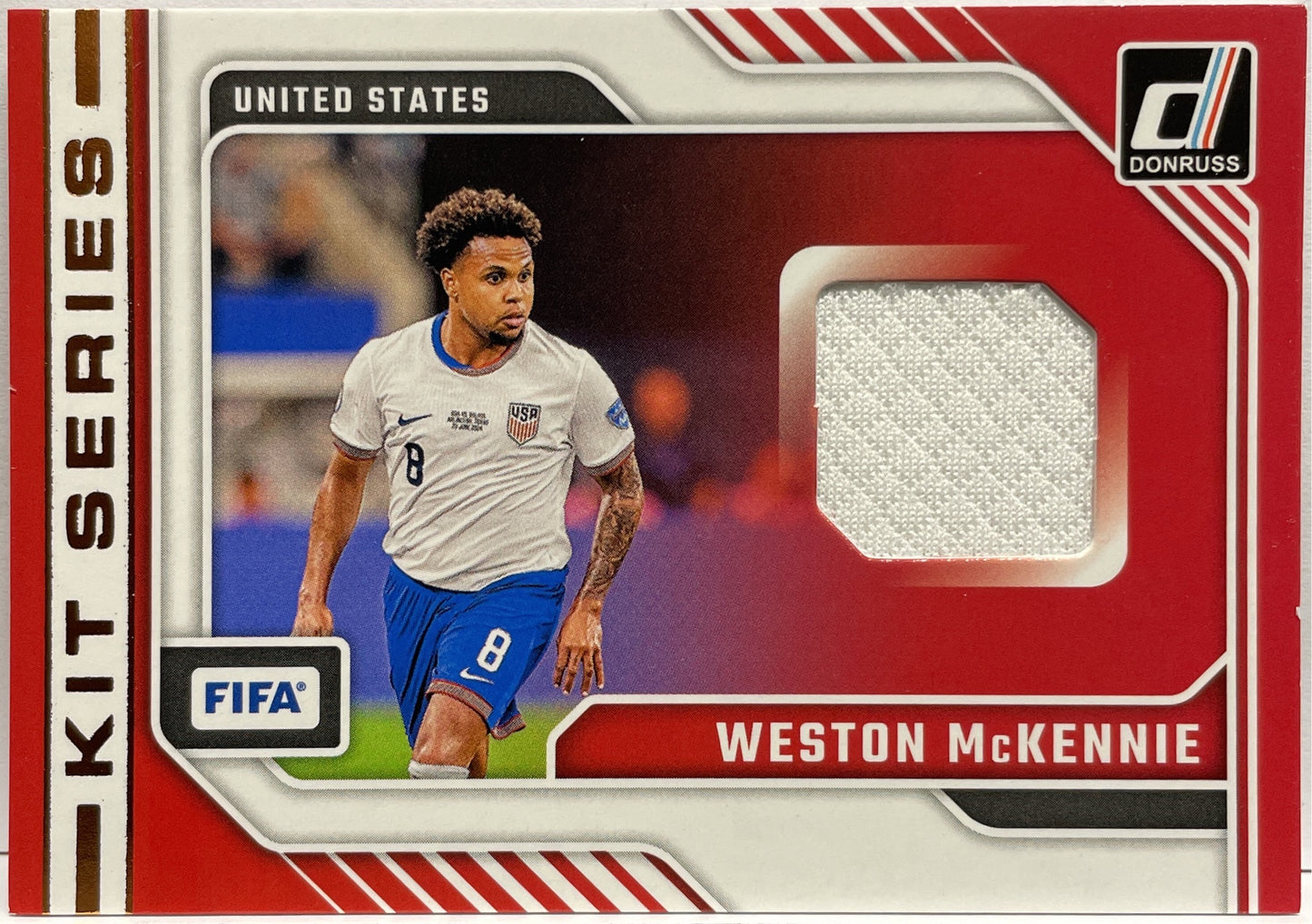 Weston McKennie Patch Kit Series Donruss Fifa 2024/25