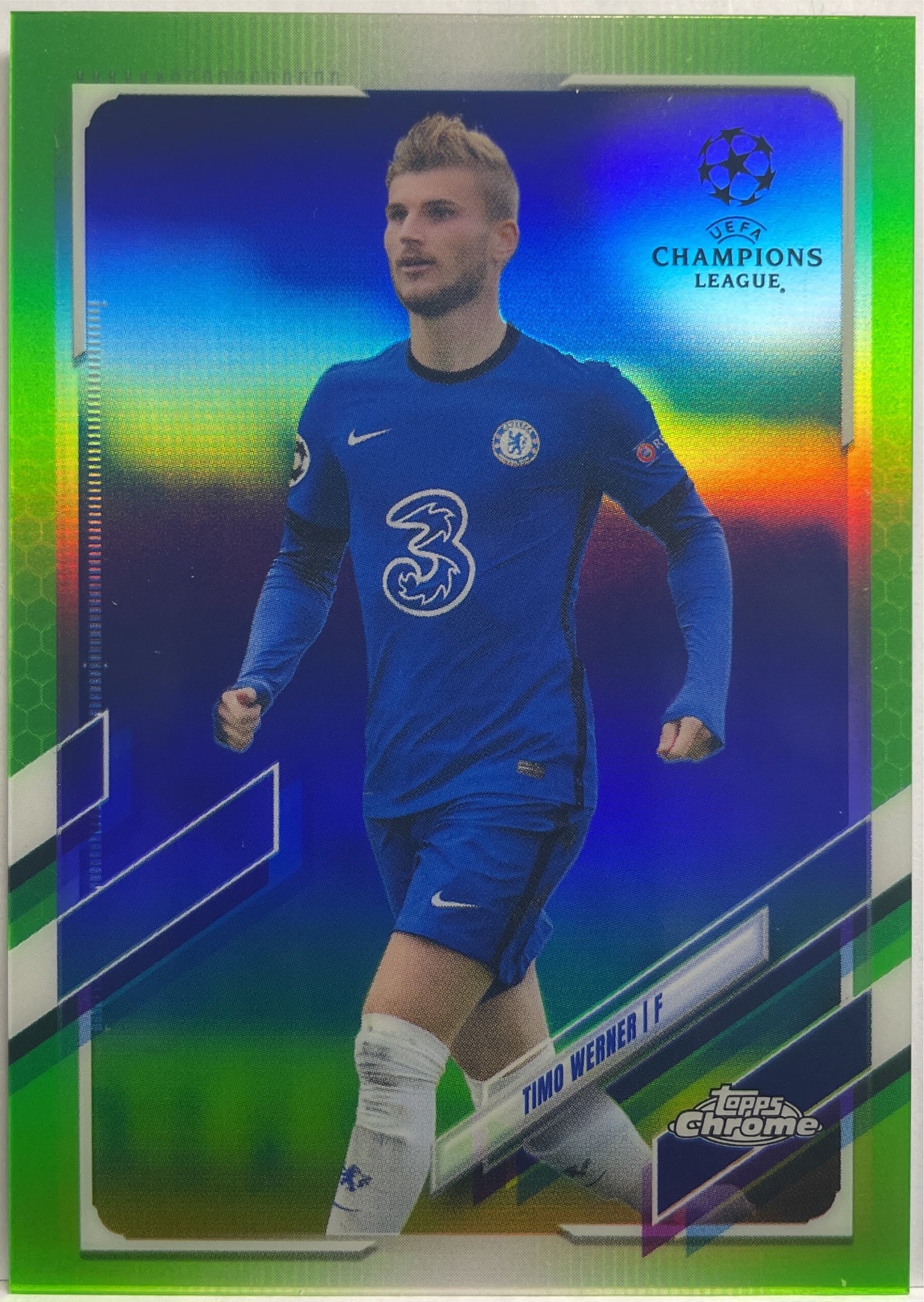 Timo Werner 90/99 Topps Chrome 2020/21