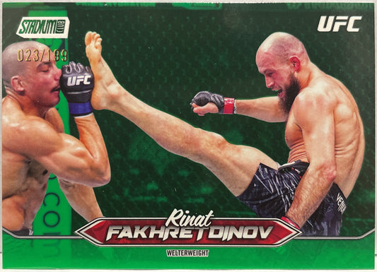 Rinat Fakhretdinov 23/199 Green Foil Topps Stadium UFC 2025