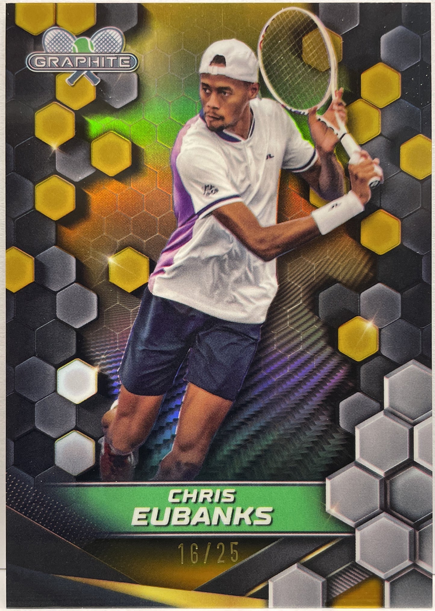 Chris Eubanks 16/25 Gold Topps Tennis Graphite 2024