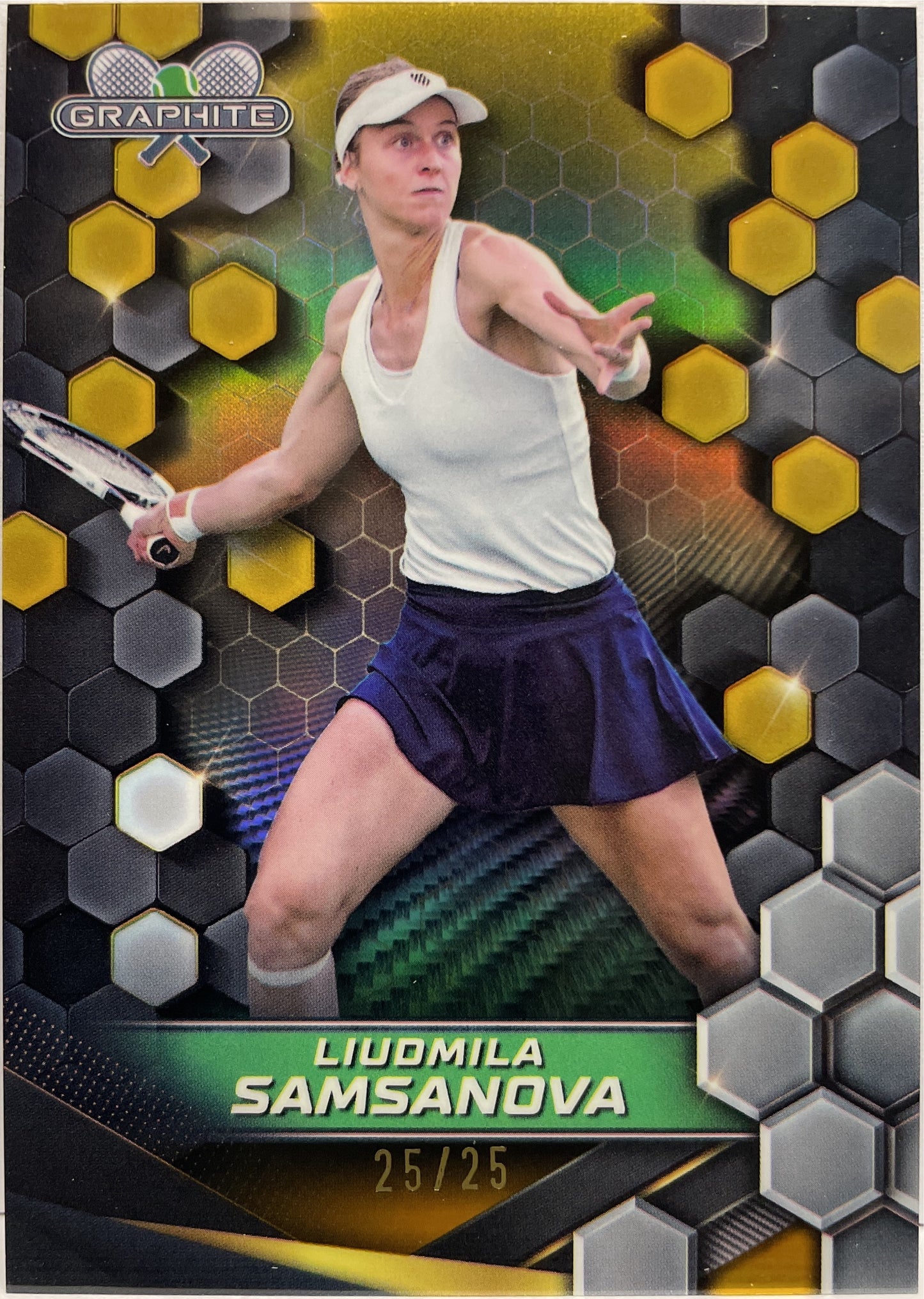 Liudmila Samsanova 25/25 Gold Topps Tennis Graphite 2024